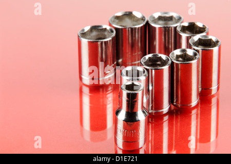 Socket wrenches Stock Photo