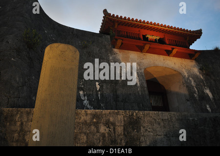 Naha (Okinawa, Japan), Shuri Castle Stock Photo