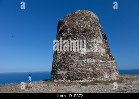 Torre dei Corsari Cape, Arbus, Sardinia, Italy, Mediterranean, Europe Stock Photo