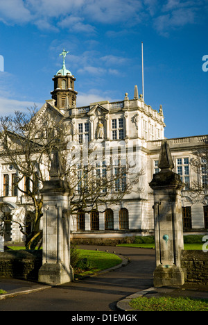 cardiff university building cathays park cardiff south wales uk Stock Photo