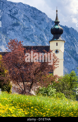 St Andrew's Church in Steinbach am Attersee, Austria Stock Photo