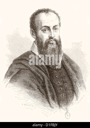 Giorgio Vasari, Italian artist and author Stock Photo - Alamy