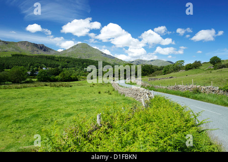 The Old Man of Coniston, Lake District National Park, Cumbria, England, United Kingdom, Europe Stock Photo