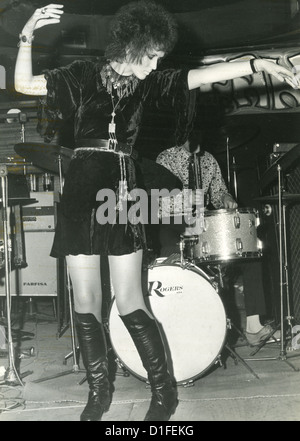 JULIE DRISCOLL UK pop singer with Brian Auger and the Trinity about 1968 Stock Photo