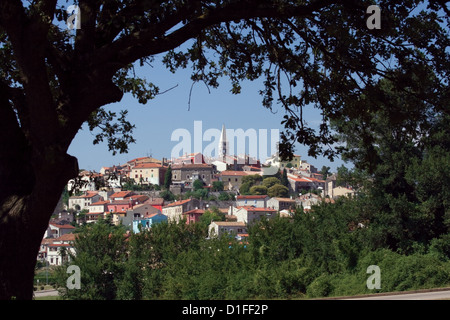 Historic center of Vrsar, Croatia Stock Photo