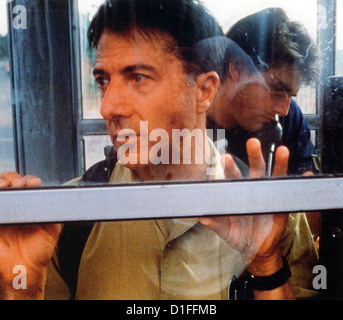 RAIN MAN 1988 United Artists film with  Dustin Hoffman at left and Tom Cruise Stock Photo