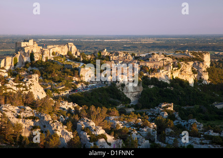 Medieval village of Les Baux de-Provence, Provence, France Stock Photo