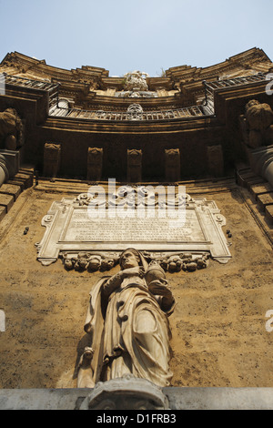 The Four Corners (Quattro Canti), Piazza Vigliena, Palermo, Italy Stock Photo