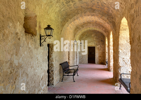 Mission Concepcion, San Antonio, Texas, United States of America, North America Stock Photo