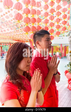 Thean Hou Chinese Temple, Kuala Lumpur, Malaysia, Southeast Asia, Asia Stock Photo