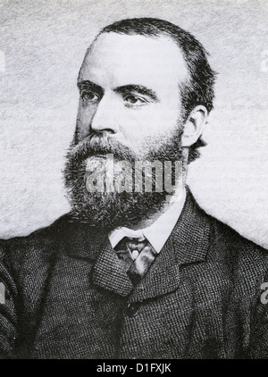 CHARLES STEWART PARNELL (1846-1891) Irish nationalist political leader Stock Photo