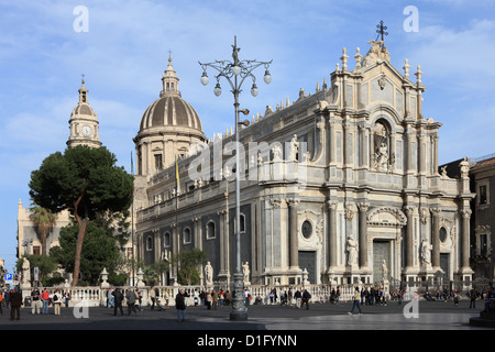 Duomo, Catania, Sicily, Italy, Europe Stock Photo