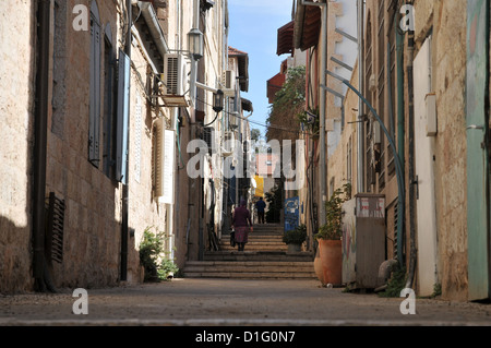 Israel, West Jerusalem, Machane Yehuda neighbourhood Stock Photo