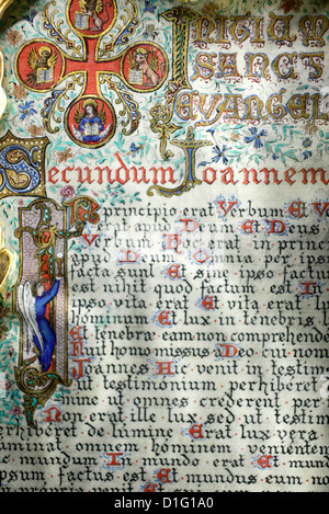 Altar book, Treasure Museum, Notre-Dame de Paris cathedral, Paris, France, Europe Stock Photo