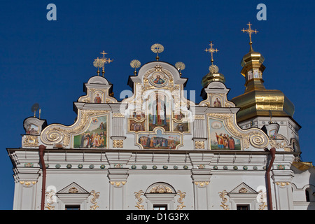 View of Assumption Cathedral in Kiev Pechersk Lavra, Ukraine Stock Photo