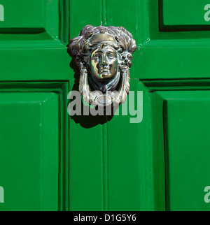 Georgian door, Dublin, County Dublin, Republic of Ireland, Europe Stock Photo