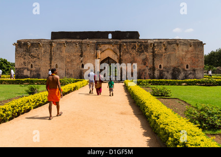 Queens Bath, part of the royal enclosure, Hampi, India Stock Photo