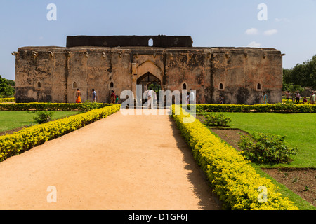 Queens Bath, part of the royal enclosure, Hampi, India Stock Photo