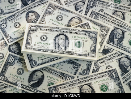 Money, American dollars Stock Photo