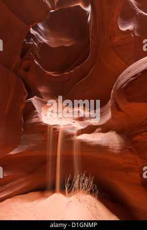 Upper Antelope Canyon (Tse' bighanilini), LeChee Chapter, Navajo Nation, Arizona, United States of America, North America Stock Photo