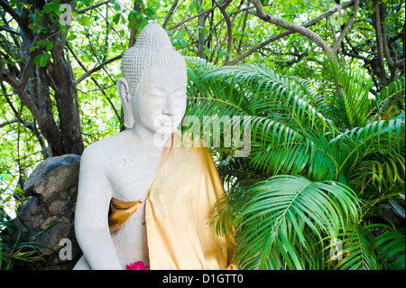 Stone Buddha in The Silver Pagoda at The Royal Palace, Phnom Penh, Cambodia, Indochina, Southeast Asia, Asia Stock Photo