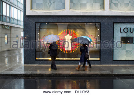 Umbrella Street, Geneva Switzerland Stock Photo: 223748550 - Alamy