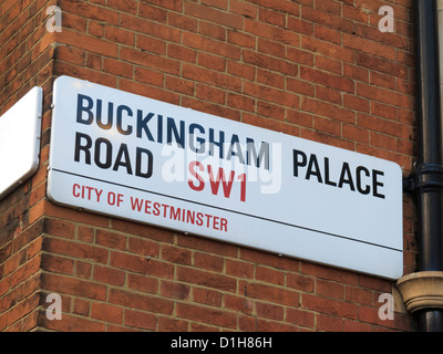 Buckingham Palace Road City of Westminster London SW1 England Stock Photo