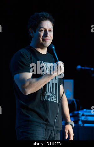 LINCOLN, CA – December 21: James Ponce opens for Jo Koy at Thunder Valley Casino Resort in Lincoln, California on December 21, 2012 Stock Photo