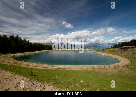 Pila - Aosta Valley Stock Photo