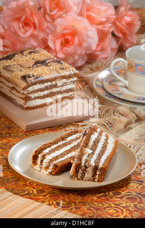 Coffee cake Stock Photo