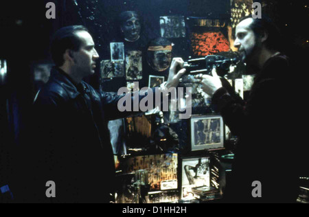 8mm - Acht Millimeter  8mm  Tom Welles (Nicolas Cage), Dino Velvet (Peter Stormare) *** Local Caption *** 1999 Columbia Tristar Stock Photo