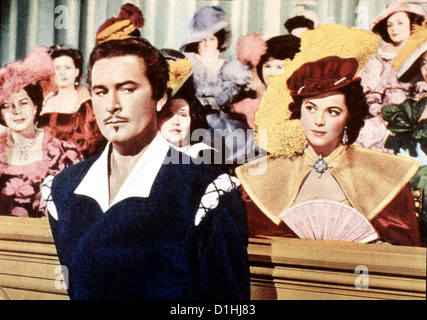 Die Liebesabenteuer Des Don Juan  Adventures Don Juan,  Errol Flynn, Anna Rutherford Im Auftrag der Koenigin uebernimmt Don Stock Photo