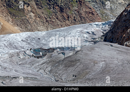 Kaunertal glaciers, Austria Stock Photo