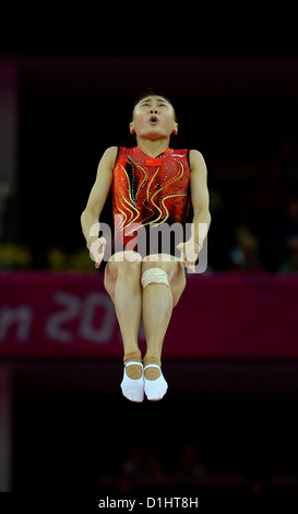 Wenna He (CHN, People's Republic of China). Trampoline Stock Photo - Alamy