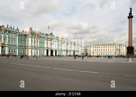 The State Hermitage Museum in Saint Petersburg, Russia. Stock Photo