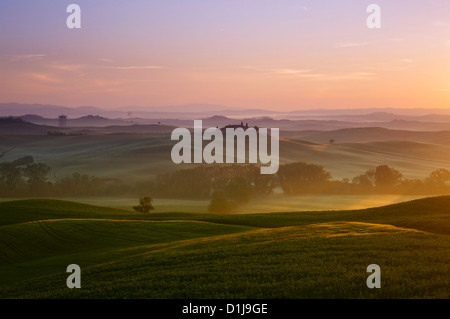 a nice view of landscape in tuscany Stock Photo
