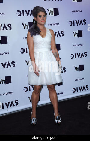 Dec. 15, 2012 - Los Angeles, California, U.S. - Kelly Osbourne arrives for the 2012 VH1's Diva's at the Shrine Auditorium. (Credit Image: © Lisa O'Connor/ZUMAPRESS.com) Stock Photo