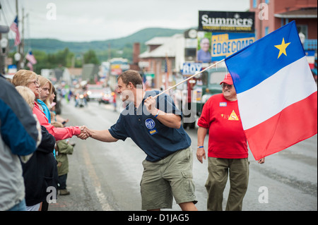 Acadian Festival Parade, Madawaska, Maine, United States of America Stock Photo