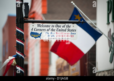 Acadian Festival Parade, Madawaska, Maine, United States of America Stock Photo