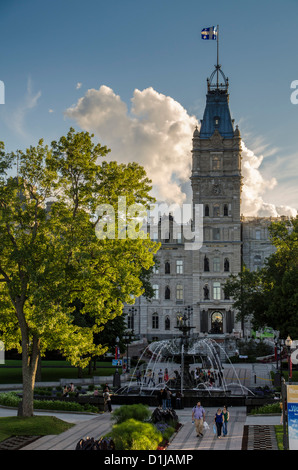 Parliament Building in Quebec City, province of Quebec, Canada Stock Photo