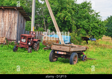 Rural transport. Stock Photo