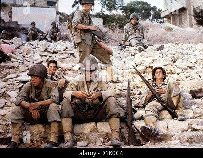 The Big Red One  Big Red One,  VL: Mark Hamill, Robert Carradine, Lee Marvin, Bobby Di Cicco, Kelly Ward Der Sergeant und vier Stock Photo