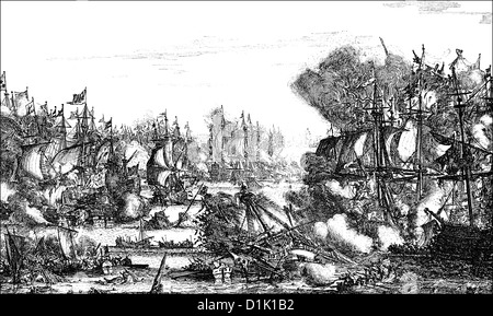 Eighty Years' War (1568-1648). Sack of Antwerp (4 November 1576) by ...