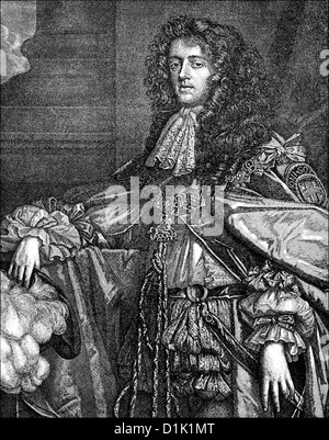 James Scott, 1st Duke of Monmouth, 1649 - 1685, English pretender to the throne, commander and leader of the Monmouth Rebellion Stock Photo