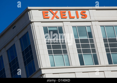 An office building occupied by defense contractor ITT Exelis.  Stock Photo