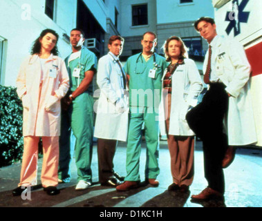 Emergency Room  Er - Emergency Room  Julianna Marguelies, Eriq La Salle, George Clooney, Anthony Edwards, Sherry Stringfield, Stock Photo