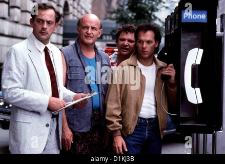 Das Traumteam  Dream Team  Christopher Lloyd, Peter Boyle, Stephen Furst, Michael Keaton Waehrend eines Ausflugs verlieren die Stock Photo