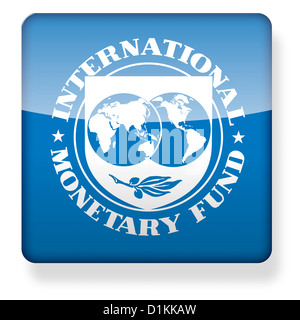 IMF logo as an app icon Stock Photo