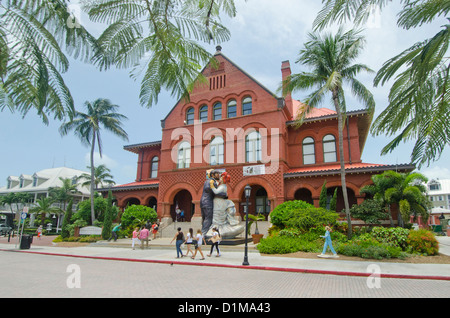 Key West Florida southernmost point of the keys only 90 miles from Cuba Stock Photo