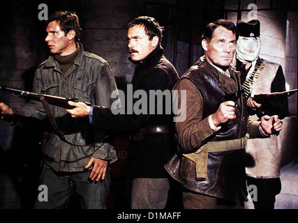 Force 10 - Die Spezialeinheit  Force 10 From Navarone  Harrison Ford, Franco Nero, Robert Shaw Noch kann Mallory (Robert Stock Photo